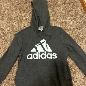 Adidas grey sweatshirt size small